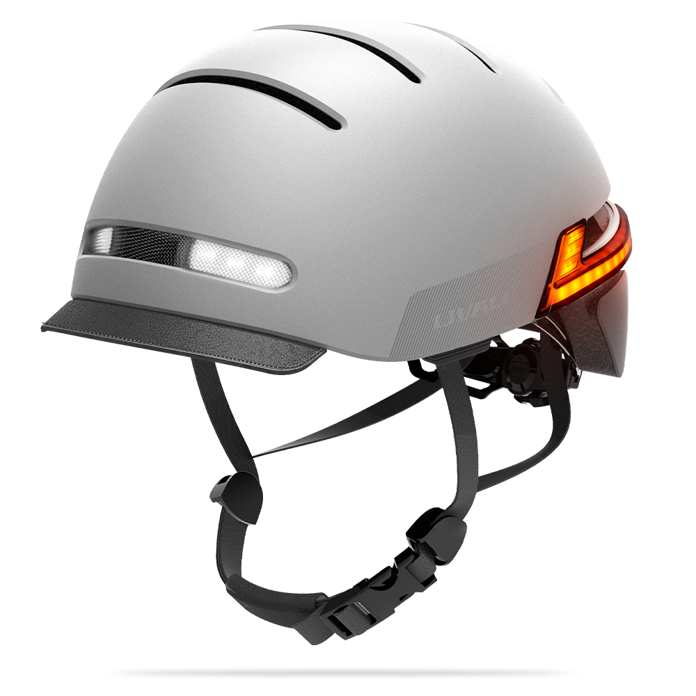 LIVALL bh51m neo grey regular urban bicycle smart helmet for commuting 